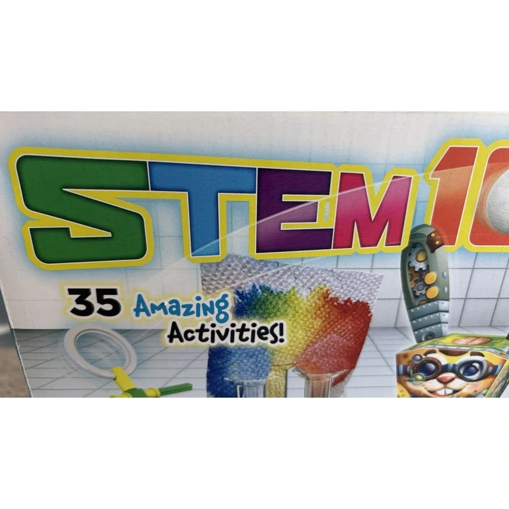 NEW Kids Activity Set Stem 101 Learning Toy 35 Amazing Activities Experiments